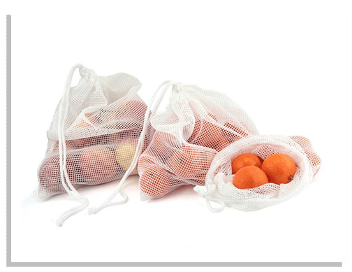 Leno Bags used for packing and protecting fresh fruits and vegetables